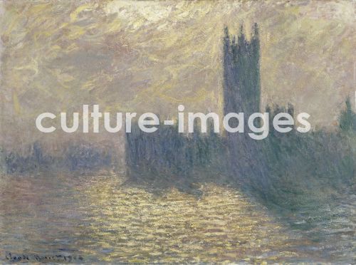 Claude Monet, Houses of Parliament, Stormy Sky