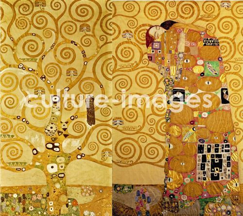 Gustav Klimt, The Stoclet Frieze, Detail: Tree of Life