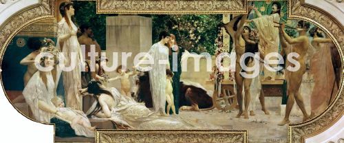 Gustav Klimt, The Carriage of Thespis