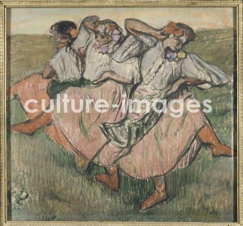 Edgar Degas, Three Russian Dancers