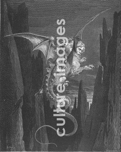 Gustave Doré, The Hell. Illustration to the Divine Comedy by Dante Alighieri Gustave Doré, The Hell. Illustration to the Divine Comedy by Dante Alighieri