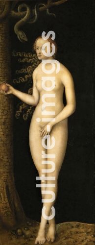 Lucas Cranach der Ältere, The Fall of Man: Eve
