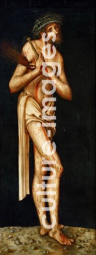 Lucas Cranach der Ältere, The Fall of Man: Christ as the Man of Sorrows