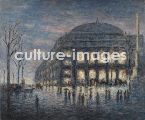Maximilien Luce, The Place du Chrtelet in Paris