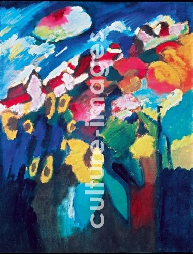 Wassily Wassiljewitsch Kandinsky, Murnau. The Garden II
