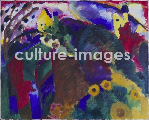 Wassily Wassiljewitsch Kandinsky, Murnau. The Garden I