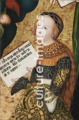 Lucas Cranach der Ältere, Saint Christina
