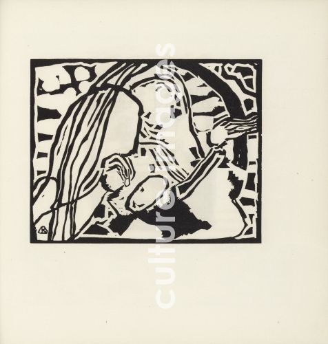Wassily Wassiljewitsch Kandinsky, Motif from Improvisation 10. From Klänge (Sounds)