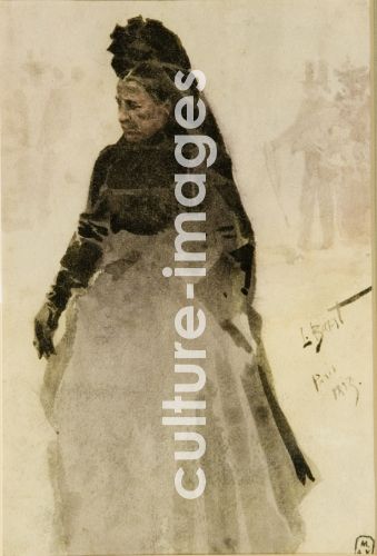 Léon Bakst, Old Parisian woman