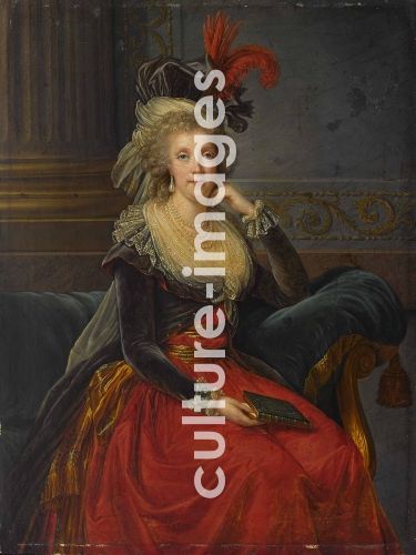 Marie Louise Elisabeth Vigée-Lebrun, Portrait of Maria Carolina of Austria (1752-1814)