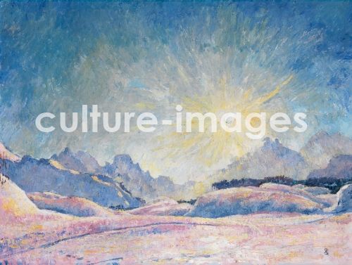 Giovanni Giacometti, Winter Sun in Maloja