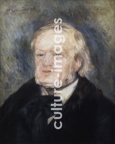 Pierre Auguste Renoir, Portrait of the composer Richard Wagner (1813-1883)