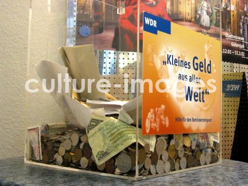 Restgeld-Spendensammlung des Westdeutschen Rundfunks zugunsten des Behindertensports