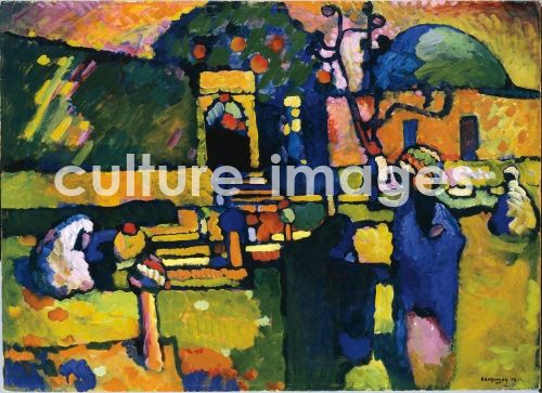 Wassily Wassiljewitsch Kandinsky, Arabs I (Cemetery)