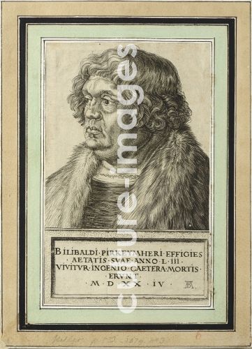 Albrecht Dürer, Portrait of Willibald Pirckheimer (1470-1530)