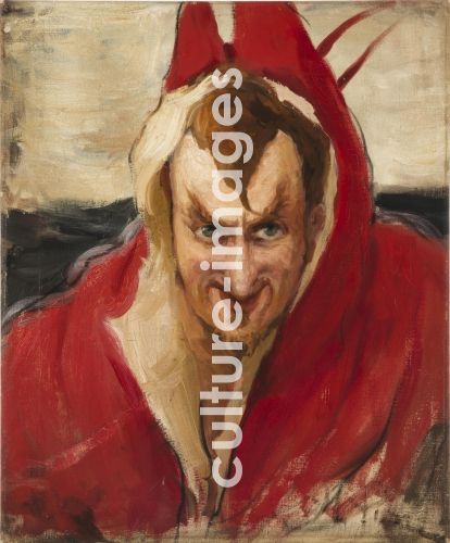Ilja Jefimowitsch Repin, Portrait of Grigory Grigoryevich Ge (1867-1942) as Mephistopheles