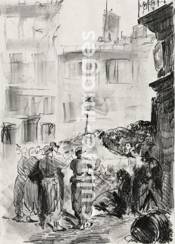 Édouard Manet, The barricade