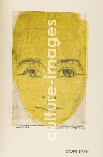 Ernst Ludwig Kirchner, Umbra Vitae (Portrait of Georg Heym)