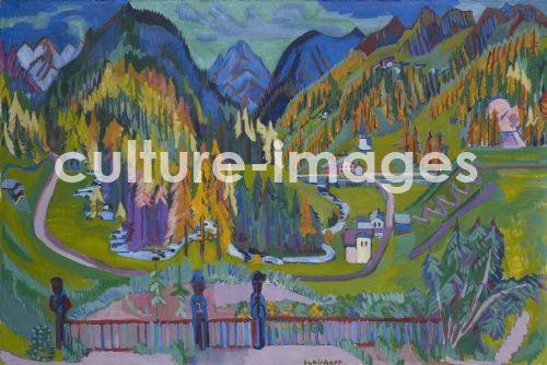 Ernst Ludwig Kirchner, Sertig Valley in Autumn