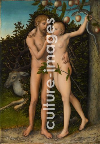 Lucas Cranach der Ältere, The Fall of Man