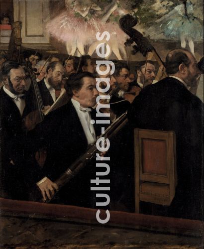 Edgar Degas, The Orchestra at the Opera