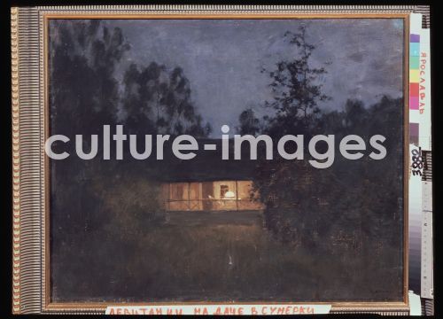 Isaak Iljitsch Lewitan, Country house at the twilight