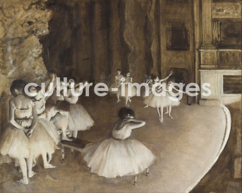 Edgar Degas, Rehearsal on the Stage