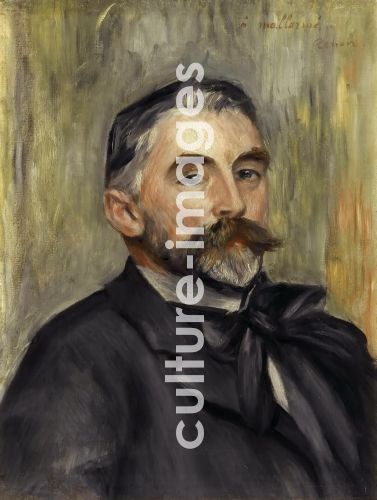 Pierre Auguste Renoir, Portrait of Stéphane Mallarmé (1842-1898)