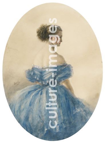 Zichy, Mihály, Portrait of Princess Anna zu Sayn-Wittgenstein