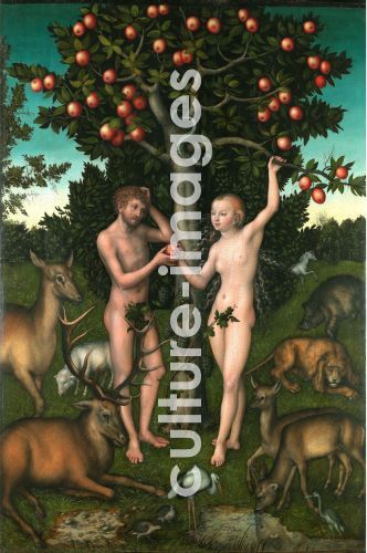 Lucas Cranach der Ältere, Adam and Eve