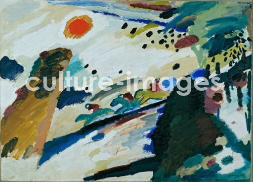 Wassily Wassiljewitsch Kandinsky, Romantic Landscape