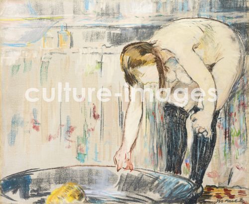 Édouard Manet, Femme au tub