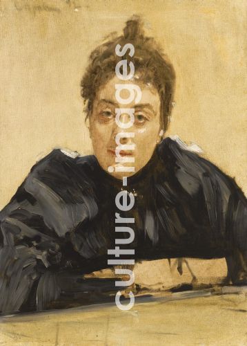 Valentin Alexandrowitsch Serow, Portrait of the artist Maria Yakunchikova-Weber (1870-1902)