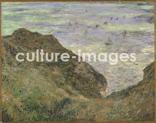 Claude Monet, On the cliff at Pourville