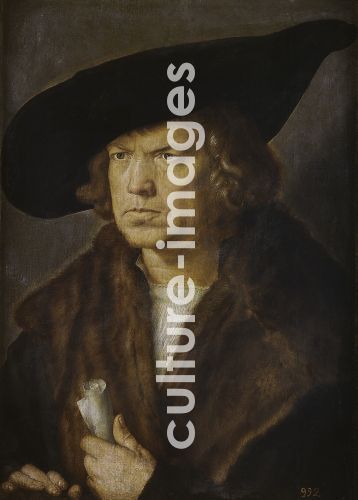 Albrecht Dürer, Portrait Of An Unknown Man
