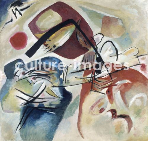 Wassily Wassiljewitsch Kandinsky, With the Black Arch (Mit dem Schwarzen Bogen)