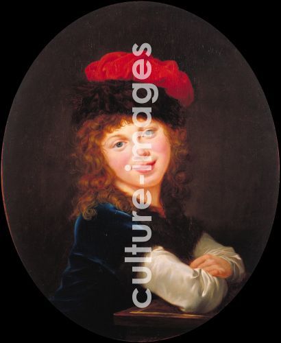 Marie Louise Elisabeth Vigée-Lebrun, Portrait of a girl