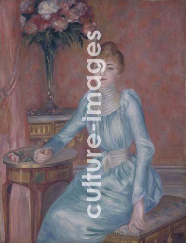 Pierre Auguste Renoir, Portrait of Madame de Bonnières (Henriette Arnaud-Gentil, Gräfin de Bonnières)