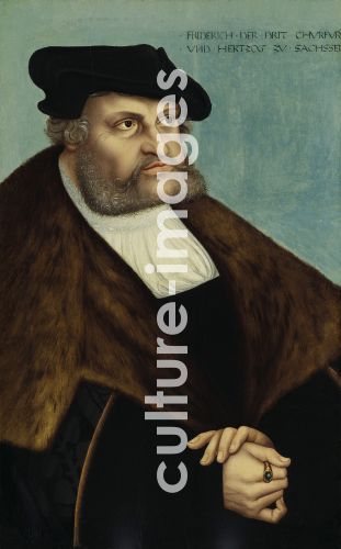 Lucas Cranach der Ältere, Portrait of Frederick III, Elector of Saxony (1463-1525)