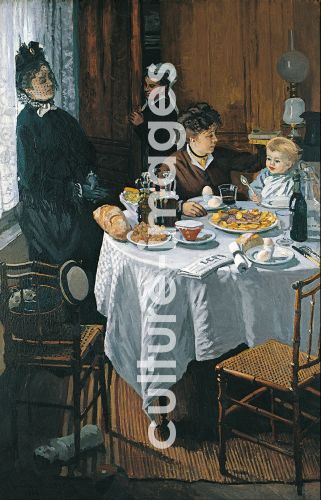 Claude Monet, The Luncheon (Le Déjeuner)