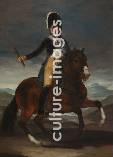 Francisco Goya, Equestrian Portrait of King Ferdinand VII of Spain