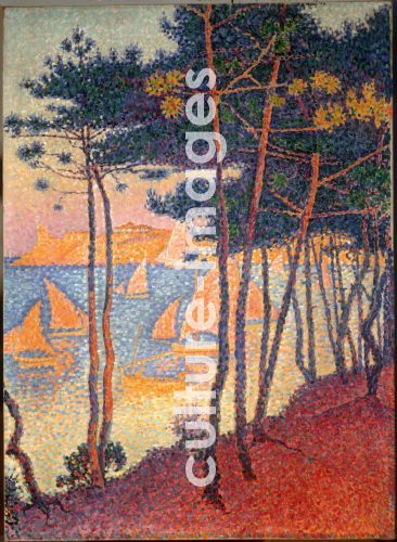 Paul Signac, Sails and pines