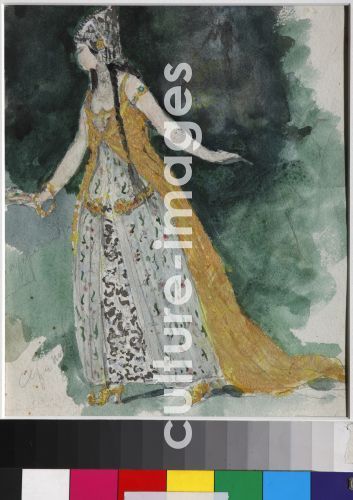 Valentin Alexandrowitsch Serow, Lyudmila. Costume design for the opera Ruslan and Lyudmila by M. Glinka