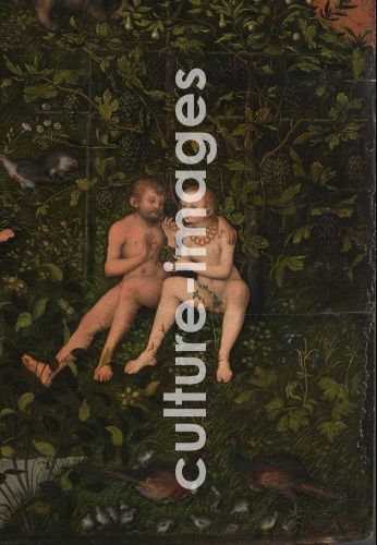 Lucas Cranach der Ältere, The Golden Age (Detail)
