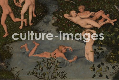 Lucas Cranach der Ältere, The Golden Age (Detail)