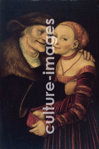 Lucas Cranach der Ältere, The Unequal Couple