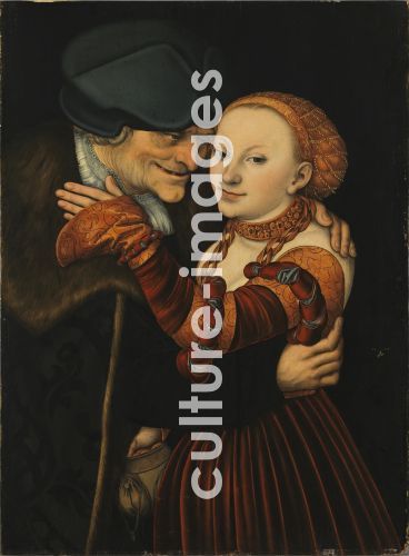 Lucas Cranach der Ältere, The Unequal Couple