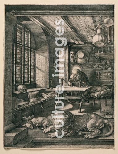 Albrecht Dürer, Saint Jerome in his Cell