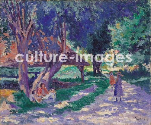 Maximilien Luce, Bessy, Yonne, the Shaded Path