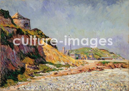 Paul Signac, Port-en-Bessin, The Beach